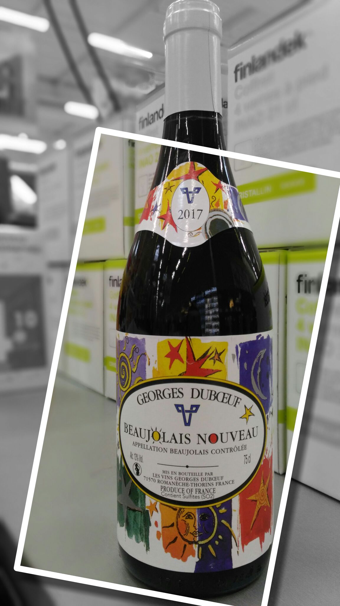 風雨中屹立的BEAUJOLAIS